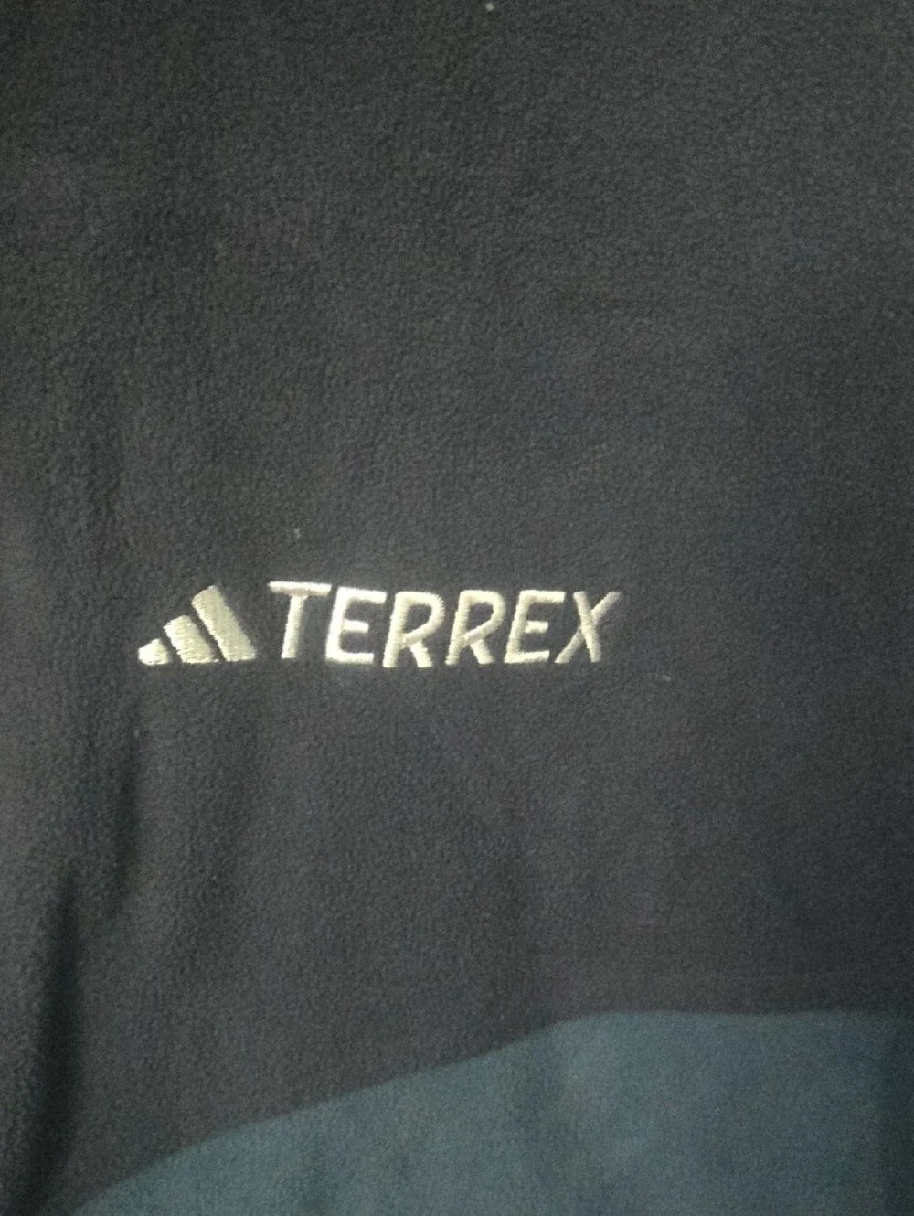 adidas TERREX Two-Tone Blue Performance Fleece Jacket